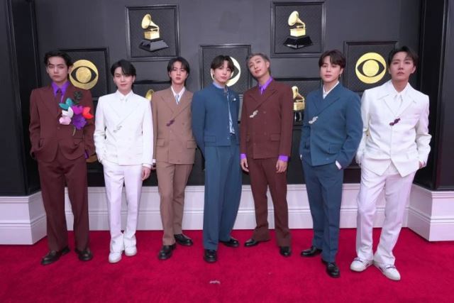 BTS di grammy awards 2022