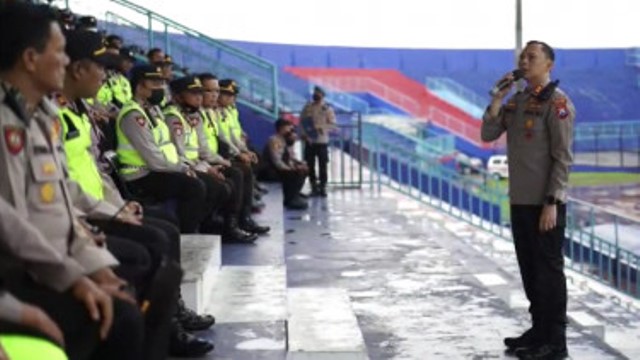 kapolsek malang berikan pengarahan