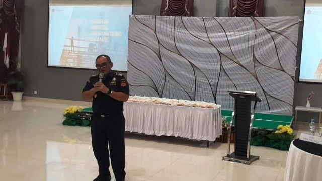 Kepala Kanwil DJBC Jatim II Agus Sudarmadi